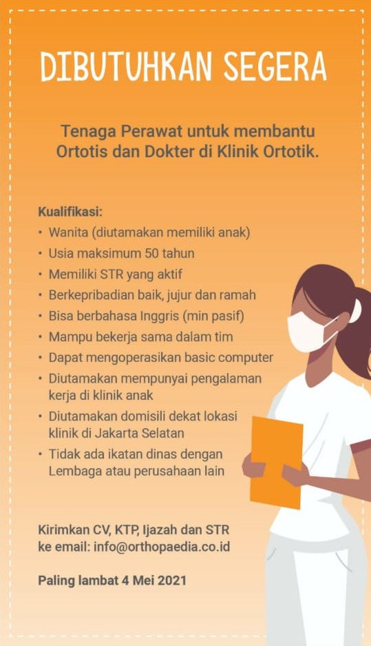 Lowongan Kerja Di Klinik Ortotik Poltekkes Kemenkes Jakarta I